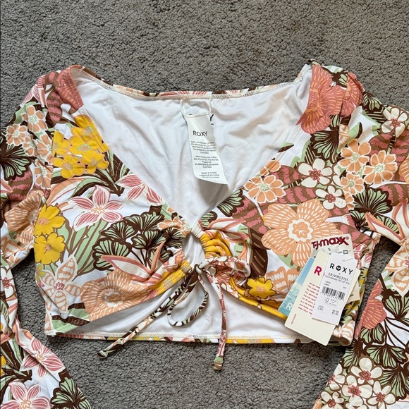 NWT Roxy Bathing Suit Top - Picture 2 of 5